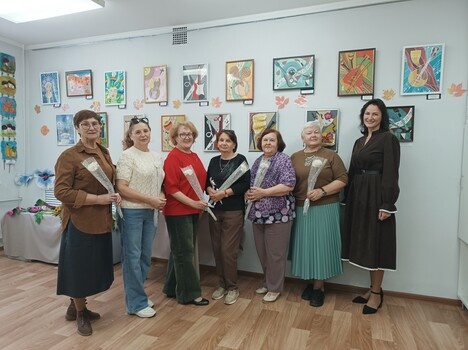 Тёплая встреча в стенах библиотеки! 